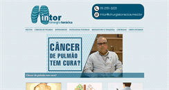 Desktop Screenshot of cirurgiatoracica.med.br